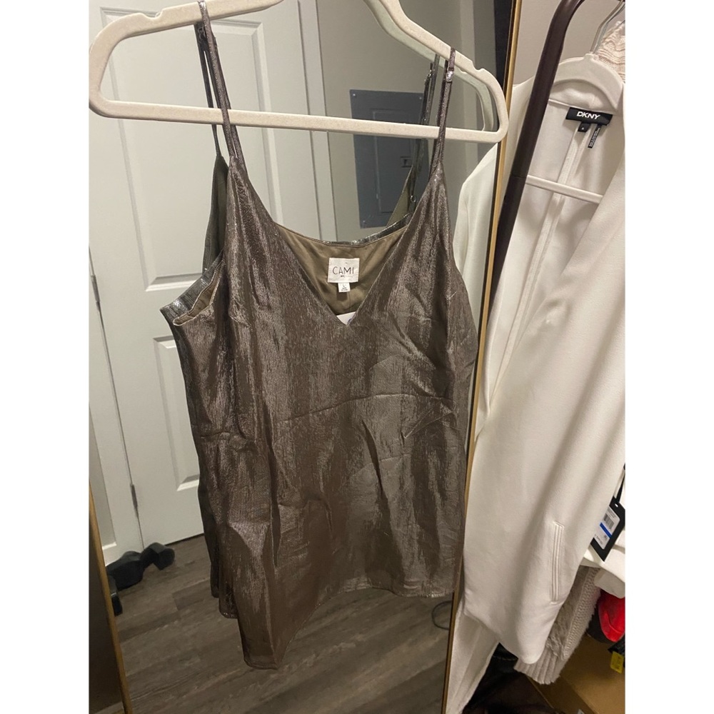 CamiNYC Metallic Tank Top / Cami